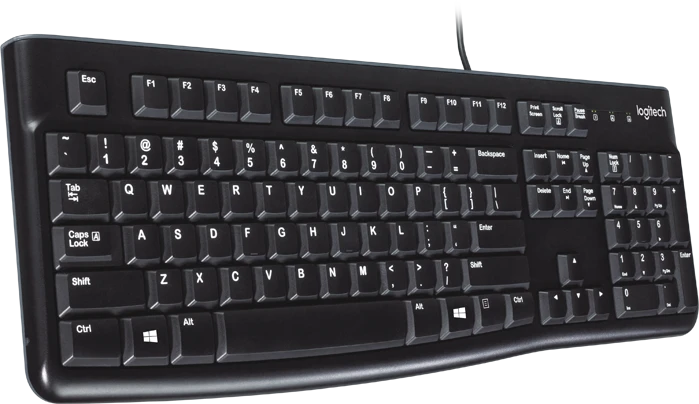 Logitech OEM K120 Keyboard for Business, schwarz, USB, DE