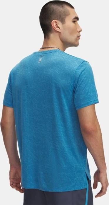 Under Armour Launch Camo Funktionsshirt kurzarm ether blue/white (Herren)
