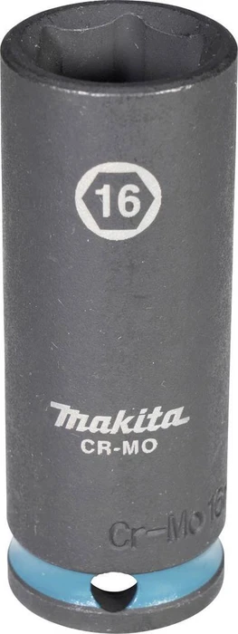 Makita Impact Black Außensechskant Steckschlüssel 3/8", 16x63mm