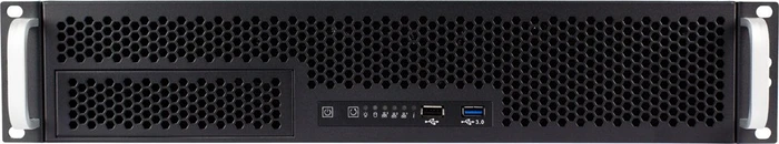 Fantec SG-290, schwarz, 2HE, ATX