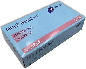 Meditrade Nitril BestGen Einweghandschuhe XL, 100 Stück