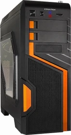Cooltek GT-04 orange, Acrylfenster
