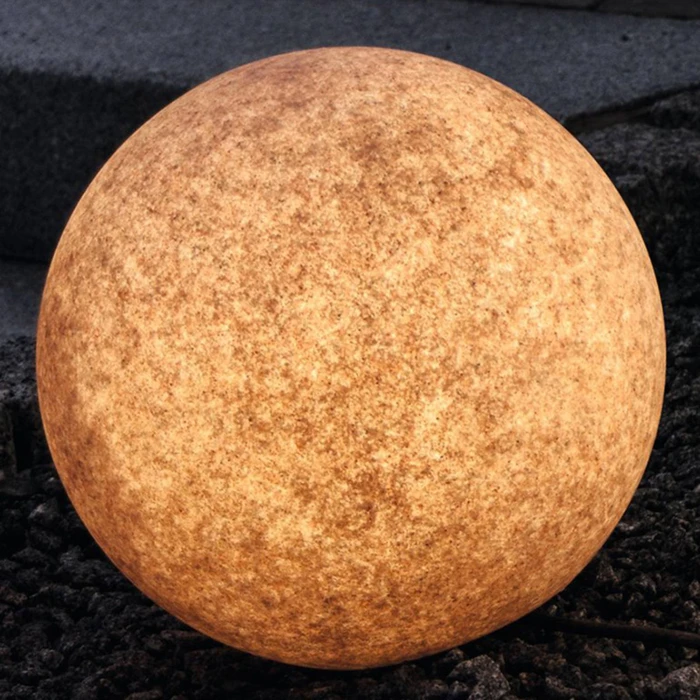 Heitronic Mundan 50cm Gartenleuchte terracotta