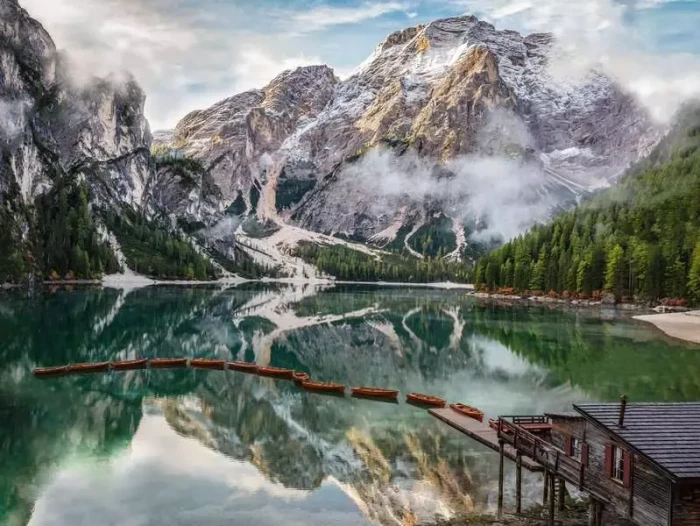 Ravensburger Puzzle Lago di Braies, Pragser Wildsee