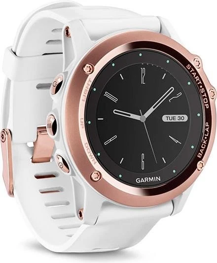 Garmin Fenix 3 Sapphire weiß/rosegold