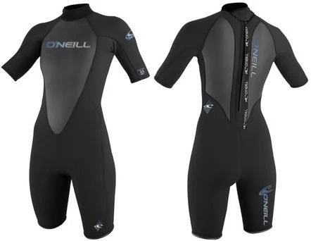 O'Neill Reactor Spring Shorty kurzarm 2/2/2mm schwarz (Damen)