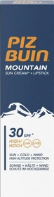 Piz Buin Mountain Sun Cream + Lipstick LSF30, 22.3ml