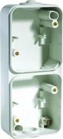 Peha IP54 WAB-Dose 2fach senkrecht