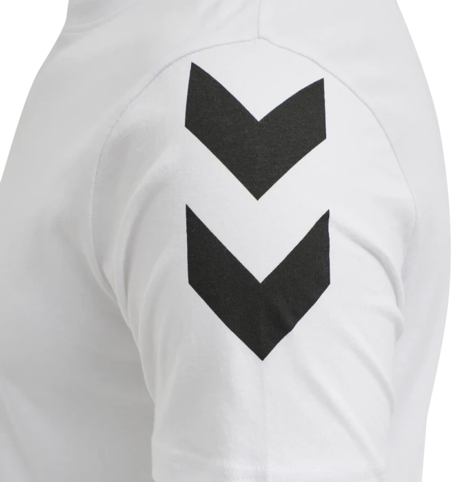 hummel Legacy Chevron T-Shirt kurzarm weiß