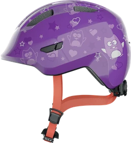 ABUS Smiley 3.0 Kinderhelm purple star