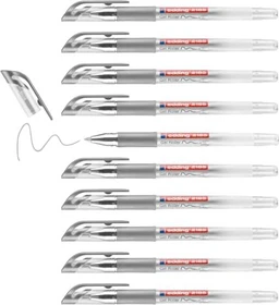 edding 2185 Gelroller (Mine) silber, 10er-Pack