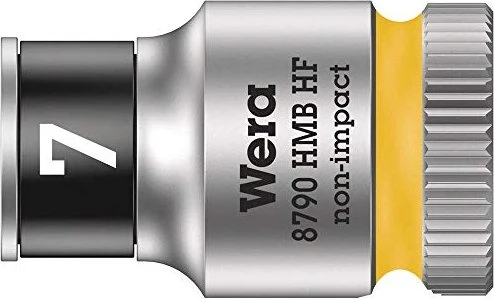 Wera 8790 HMB HF Zyklop Außensechskant Steckschlüssel 3/8", 7x29mm
