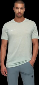 Mammut Tree Wool FL Funktionsshirt kurzarm silver sage melange (Herren)
