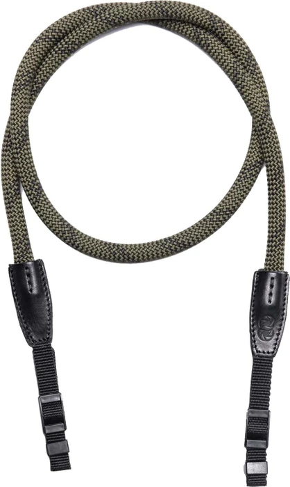 Cooph Rope Camera Strap Webbing Band 115cm Duotone Olive