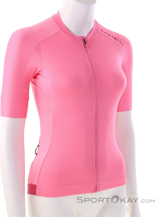 Castelli Espresso 2 Trikot kurzarm rosa giro (Damen)