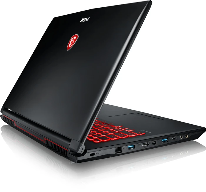 MSI GL72 7RDX-857, Core i7-7700HQ, 8GB RAM, 1TB HDD, GeForce GTX 1050, DE