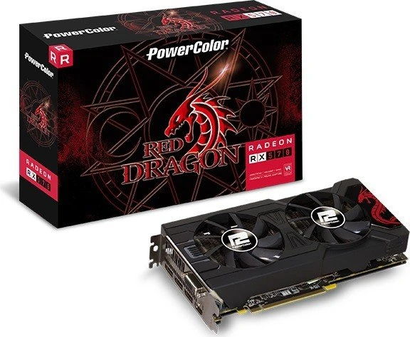 PowerColor Red Dragon Radeon RX 570, 4GB GDDR5, DVI, HDMI, 3x DP