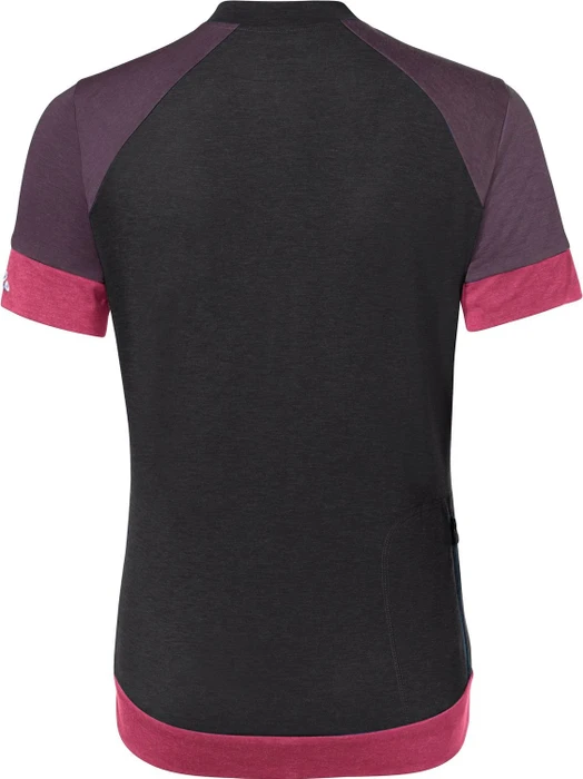 Vaude Altissimo Q-Zip Trikot kurzarm schwarz (Damen)