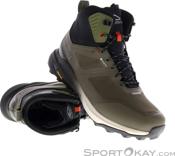 Dolomite Nibelia High Gore-Tex mud green/black (Herren)