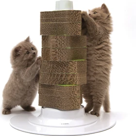 Catit Senses 2.0 Scratcher, braun/weiß
