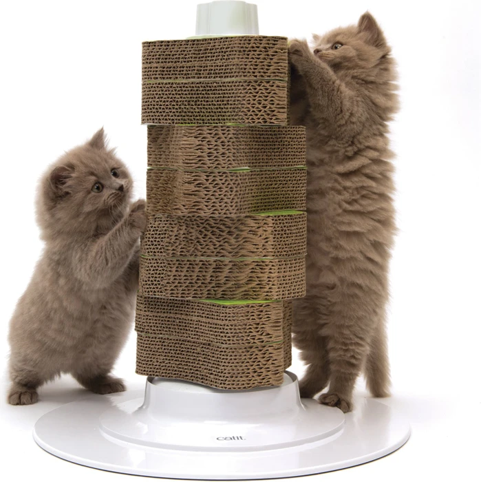 Catit Senses 2.0 Scratcher, braun/weiß