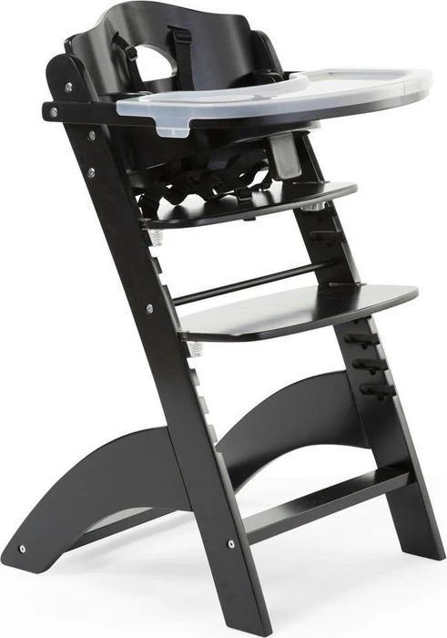 Childhome Lambda 3 Baby Hochstuhl Holz schwarz (HCL3CBL)