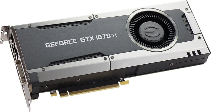 EVGA GeForce GTX 1070 Ti Gaming, 8GB GDDR5, DVI, HDMI, 3x DP
