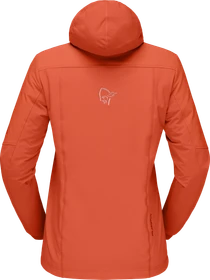 Norrøna lofoten Hiloflex200 Hood Funktionsjacke rot (Damen)