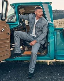 Wrangler Frontier Jeans light ice (Herren)