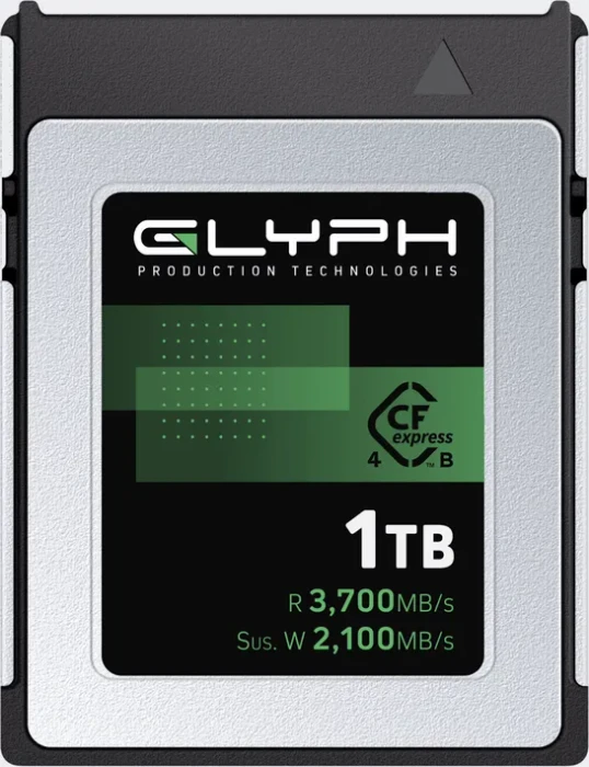 Glyph Capture+ R3700/W2500 CFexpress 4.0 Type B 1TB (CPCFB1000)