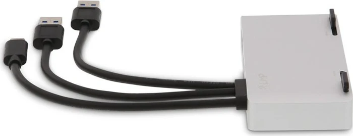 LMP USB-C Attach Dock Pro, Space Gray, 1x USB-C 3.0 [Stecker], 2x USB-A 3.0 [Stecker]