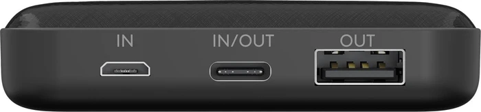 Wentronic Goobay Powerbank Slimline 10000mAh schwarz
