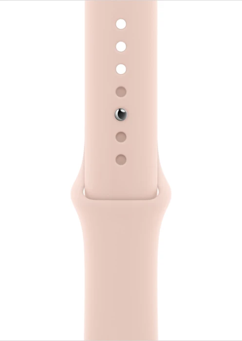 Apple Watch SE (GPS + Cellular) 44mm gold mit Sportarmband sandrosa