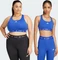 adidas TECHFIT Medium-Support Sport-BH semi lucid blue (Damen) Vorschaubild