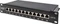 Digitus Professional Patchpanel Cat6a, 10" , geschirmt, 12-Port, 10", schwarz Vorschaubild