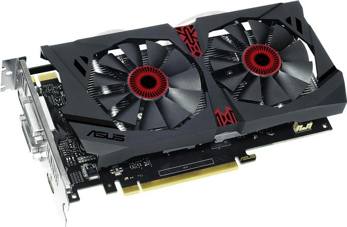 ASUS Strix GeForce GTX 950 OC, STRIX-GTX950-DC2OC-2GD5-GAMING, 2GB GDDR5, 2x DVI, HDMI, DP