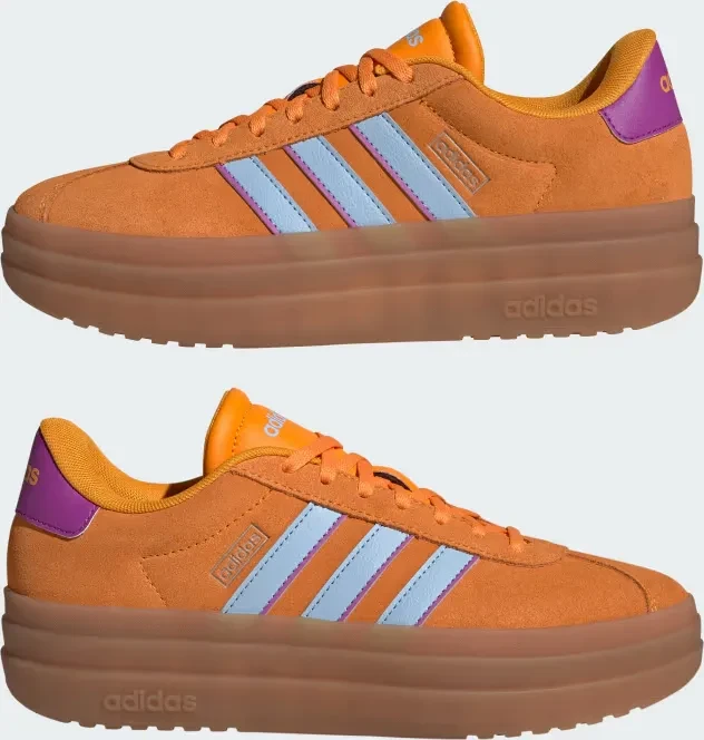 adidas VL Court Bold crew orange/glow blue/purple burst (Damen)