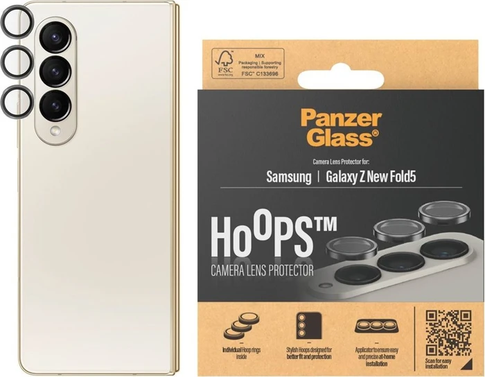 PanzerGlass Hoops Camera Lens Protector für Samsung Galaxy Z Fold6 schwarz