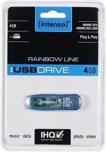 Intenso Rainbow Line 4GB, USB-A, USB 2.0