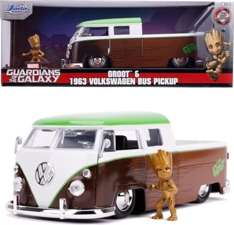 Jada Toys Marvel - Groot 1963 Bus Truck 1:24
