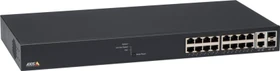 Axis Rackmount Gigabit Managed Switch, 16x RJ-45, 2x RJ-45/SFP, 240W PoE+ (T8516/5801-692)