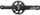 SRAM X01 DH Dub 34 Zähne Kurbelgarnitur 170mm schwarz (00.6118.604.003)