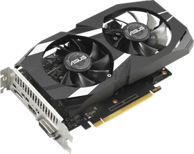 ASUS Dual GeForce GTX 1650 OC V2, DUAL-GTX1650-O4GD6-P-V2, 4GB GDDR6, DVI, HDMI, DP