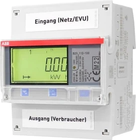 ABB Drehstromzähler RS485 "Stahl" 3 Phasen Direktanschluss 65A