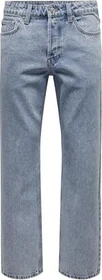 ONLY & SONS Wide Mid Edge Jeans light blue denim (Herren)