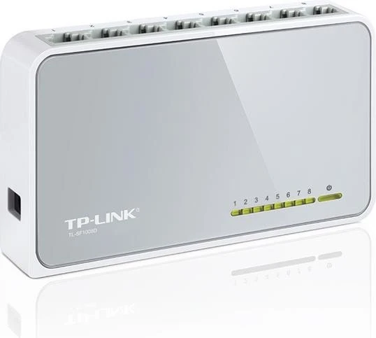 TP-Link TL-SF1000 Desktop Switch, 8x RJ-45