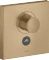 Hansgrohe Axor ShowerSelect Thermostat HighFlow Unterputz eckig für 1 Verbraucher und einen zusätzlichen Abgang brushed bronze Vorschaubild