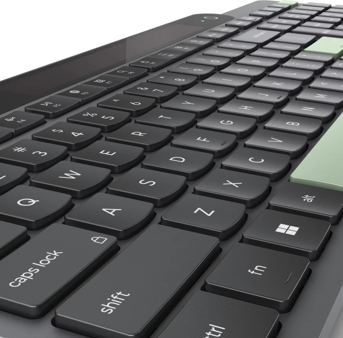 Lenovo 800 Self-Charging Bluetooth Keyboard, schwarz, Bluetooth, US