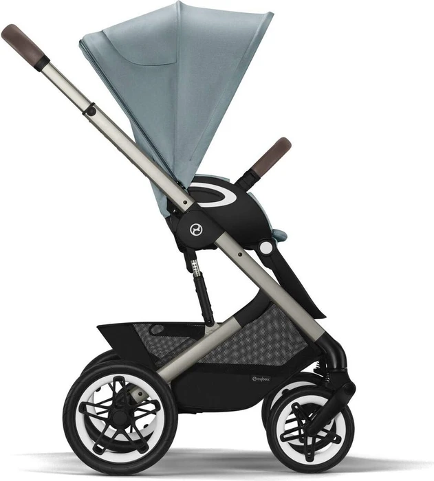 Cybex Talos S Lux Taupe Frame stormy blue