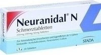 Stada Neuranidal N 250mg/200mg/50mg Schmerztabletten, 20 Stück